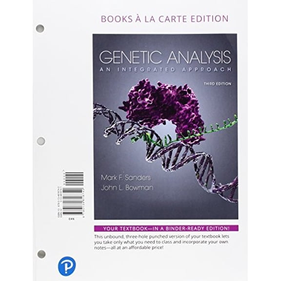 Pre-Owned Genetic Analysis: An Integrated Approach Paperback