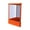 Orange, variant on NIBOLOG Non-Reversing Mirror Precision True Image Vanity Makeup Mirror Non-Magnifying Tabletop Mirror Real Reflections Beauty Mirror for Your Face