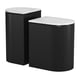 thumbnail image 1 of Mesa lateral Ormara Kessa Muebles Negro 45 x 53 x 35 cm, 1 of 5