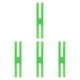 thumbnail image 1 of 4 bandas de goma de silicona en forma de H, suministros multifuncionales para envolver platos de picnic. Verde, 1 of 9