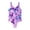 Purple, variant on YunPes Print Swimsuits for Girls Sleeveless Bodysuit Quick Dry Lightweight Swimwear Summer Beach Pool Bathing Suits for Kids 5-16 Years