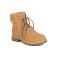 thumbnail image 1 of Women Fur Collar Lug Sole Work Ankle Boot 19367, 1 of 6