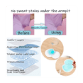 thumbnail image 3 of 50x Armpit Sweat Pads-White, 3 of 7