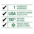 thumbnail image 3 of PureSnacks Beef Freeze Dried Dog Treats, 1 Ingredient, Made In USA, 14.4oz, 3 of 5