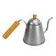 thumbnail image 4 of Hervidor con gotero de agua de acero inoxidable, hervidor de café con cuello de cisne de acero inoxidable de 1000ml, hervidor de café para verter sobre hervidor de café, Ultra sensible, 4 of 8