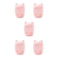 thumbnail image 3 of Transemion Modern And Functional Cat Shaped Sponge Holder With Silicone Storage Box pink 5Set, 3 of 6