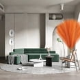 thumbnail image 3 of 3-Pcs Faux Pampas Grass, 32" Tall Artificial Pompas Boho Decor Fluffy Fake Pampous Branches Floral Arrangements Gift for Floor Vase Filler Bedroom Living Room Wedding, 3 of 7