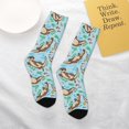 thumbnail image 4 of Goofa Cute Otters Pattern Children's Crew Socks, Kids' Daily Wear and Sports Socks, Breathable Socks, Sports Socks, Moisture-Wicking Socks for Children, 4 of 6