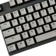 thumbnail image 4 of Keycaps Double PBT Pudding Keycap Set DIY for Cherry RGB Mechanical Keyboard - White Black, 4 of 6