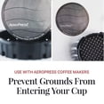 thumbnail image 3 of AeroPress Reusable Coffee Filter, Stainless Steel, Compatible with AeroPress Standard Coffee Makers, 1 Pack, 3 of 6