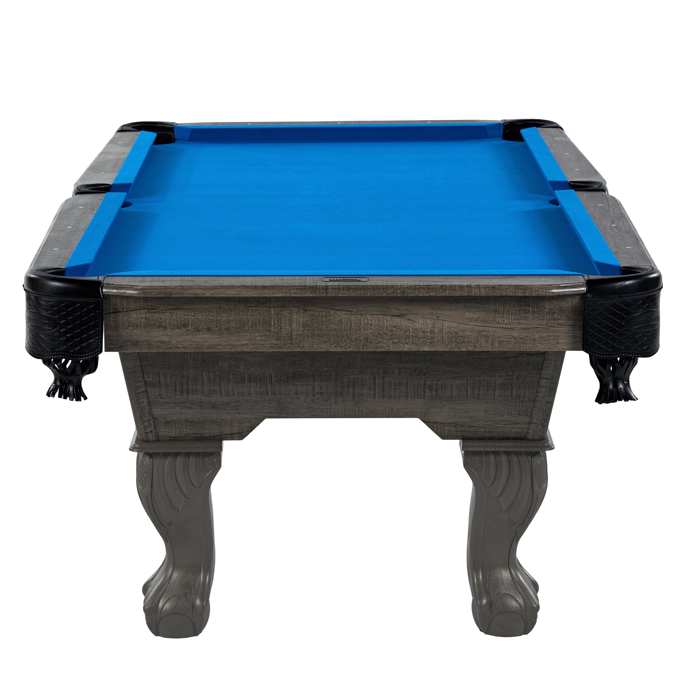 Barrington Billiards 7.5 ft Pool Table Set with Cue Rack & Dartboard, Blue
