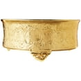 thumbnail image 2 of Leeber 89960 14 Round Ornate Plateau, Gold Plated, 2 of 3