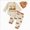 D229-Khaki, variant on 0-3 Months Newborn Baby Boy Thanksgiving Outfit Long Sleeve My 1st Thanksgiving Romper Long Pants Hat 3Pcs Clothes Set Khaki