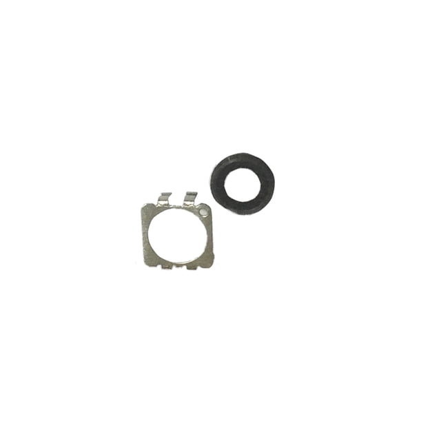 Tachiuwa For 6S 4.7inch Rear Camera Glass Lens Cover and Metal Bracket black