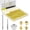 Gold, variant on Premium 60 Sets(240pcs) 15mm Snap Button Kit, Marine Grade Stainless Steel Canvas Snap Kit with 3 Setting Tools, Heavy Duty Snap Fastener Kit for Fabric Leather Furniture Repairs DIY Projects