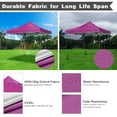 thumbnail image 2 of InstaHibit 9.6x9.6Ft Canopy Top for 10ft tent UV50+ Replacement Cover Outdoor, 2 of 12