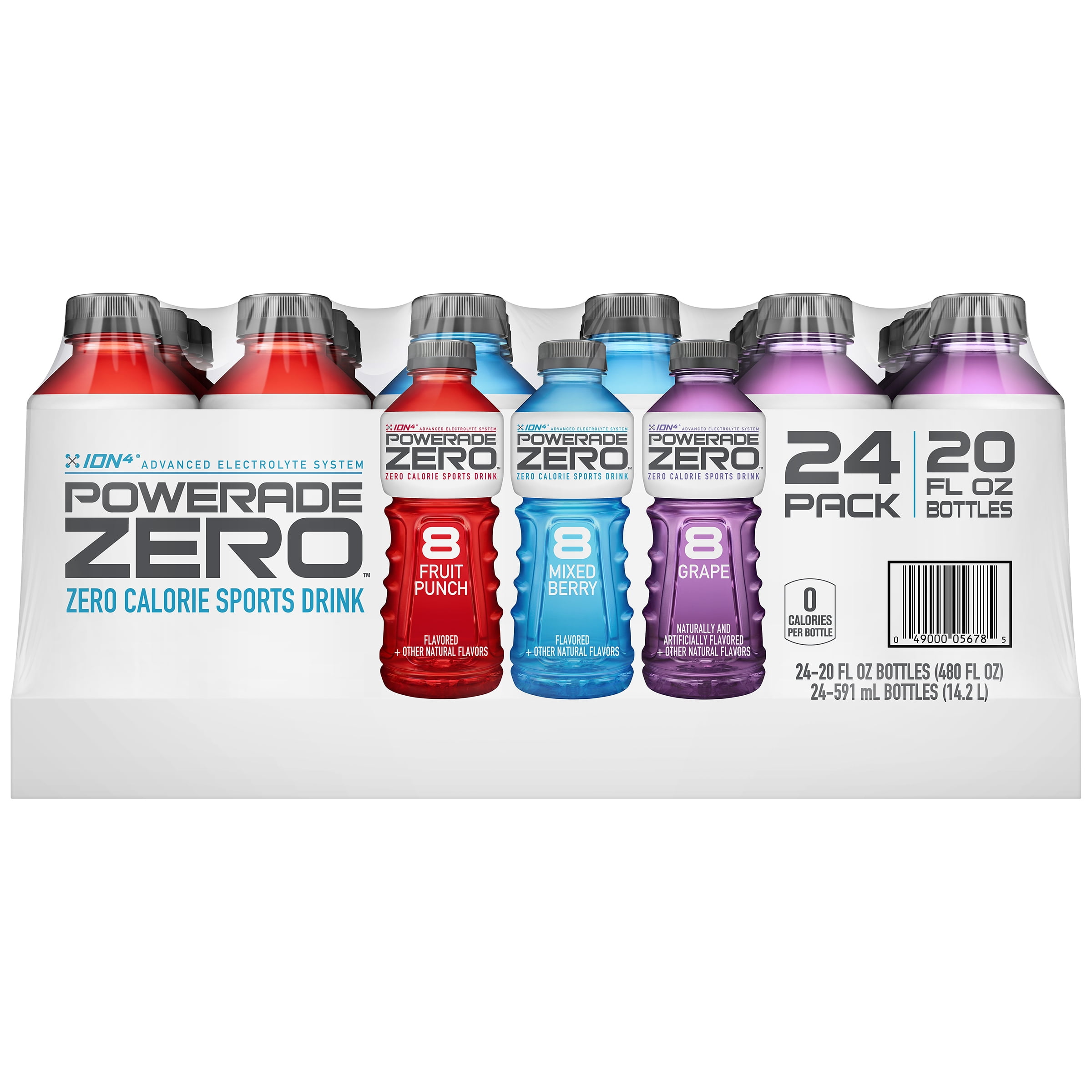 Powerade Zero™ Ion4® Zero Calorie Sports Drink Variety Pack 2420 fl