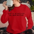 thumbnail image 5 of Clearance Sales Today Deals Prime Oversized Sweatshirt for Women Sweatshirt Women Verse Pullover God Is Within Her Long Sleeve Inspirational Blouse Top, 5 of 6
