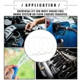 thumbnail image 3 of Universal Oil Gas Fuel Line Hose, Pneumatic Air Tube Tubing Hose for Engine Fuel Brake System or Fluid Transfer, 10ft 300cm 1/4" ID, Nylon, White, 3 of 7