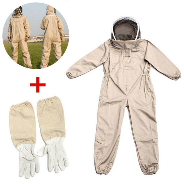 Traje de apicultor profesional con velo autoportante L marrón Rojo Verde MX-0128932FYD
