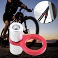thumbnail image 4 of Clip de tubo de aceite de bicicleta plegable duradero, línea de guía de freno, Cable de abrazadera de guía de Cable de bicicleta Rojo plateado Zulema Tubo de aceite de bicicleta clip fijo, 4 of 8