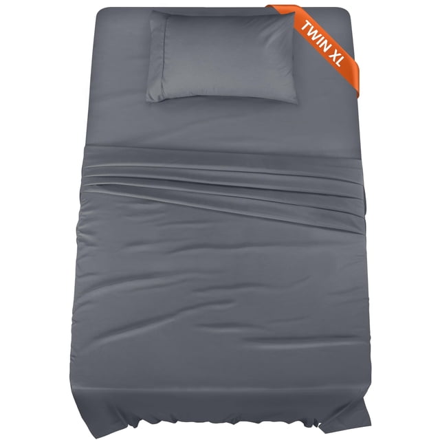 Juego de sábanas Utopia Bedding Twin XL de 3 piezas de microfibra cepillada
