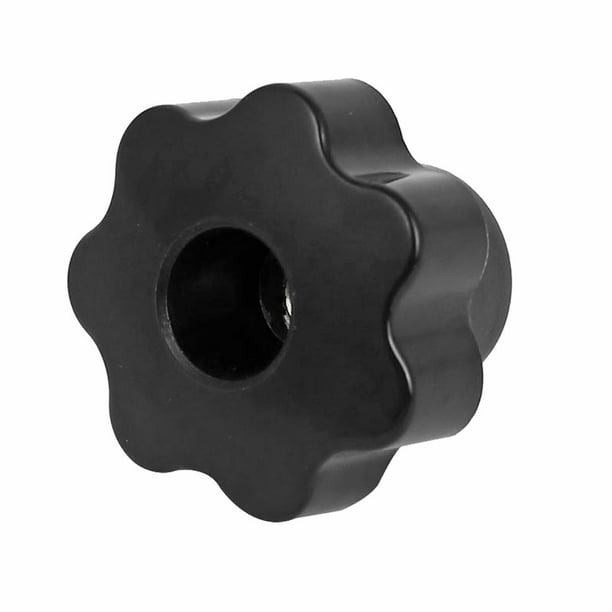 M6 6mm Female Thread Plastic Head Screw on Clamping Nuts Knob Grip