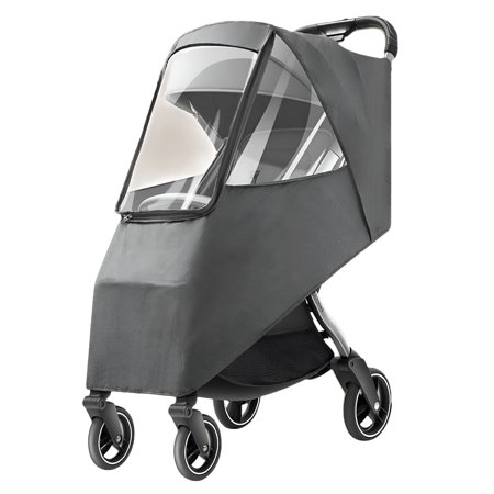 MISSMILE Stroller Rain Cover Universal Toddler Travel Weather Shield Waterproof Windproof Dustproof Coldproof Pushchair Rain Cover