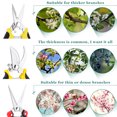 thumbnail image 5 of Blibly Bypass Pruner Garden Pruning Shears with Steel Blade 3 Pack, 5 of 7