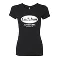thumbnail image 2 of Wild Bobby, Callahan Auto Parts Sandusky Ohio Retro 90s Funny Tommy Boy, Pop Culture, Women Slim Fit Junior Tee, Black, Small, 2 of 4