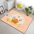 thumbnail image 1 of Doce animales del zodiaco chino pintura alfombra sala de estar área grande negro suave Boho decoración del hogar120x160cm (47x62in)120x160cm (47x62in) zhangmengya unisex, 1 of 2