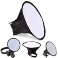 thumbnail image 3 of Peggybuy 20cm Round Flash Softbox for Diffuser Speedlight Photography Canon, 3 of 9