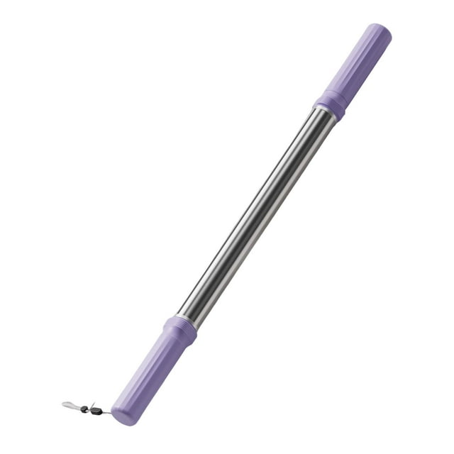 Varilla de masaje corporal multifuncional, cómoda, para estiramientos, para deporte, fitness y músculos. Púrpura