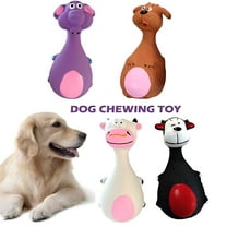 BESTSKY Funny Dog Toys Pet Latex Toys Squeakers Squeaky Dog Toys Dog Chew Toy Small Puppy Toy (Black)