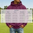 thumbnail image 3 of Fanshiluo Men's Hooded Full Zip Multi-Pocket Sweatshirt, Long Sleeve Casual Warm Jacket,Size S-3XL, 3 of 9