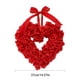 thumbnail image 3 of Xihbxyly Artículos de Clarence Corona de San Valentín con Forma de Corazón, Corona Decorativa Artificial, Decoración para Puerta de Entrada, Accesorios de Diseño, 3 of 3