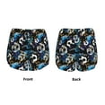 thumbnail image 5 of Lsque Football Printed Women's Running Shorts with Liner Pockets,Elastic Quick Dry Workout Athletic Gym Yoga Shorts,Womens High Waist Shorts-Large, 5 of 9