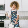 thumbnail image 3 of Colorful Dinosaur Pattern Kids Aprons for Girls and Boys,Adjustable Neck Strap Toddler Aprons for Kids Cooking Baking, 3 of 4