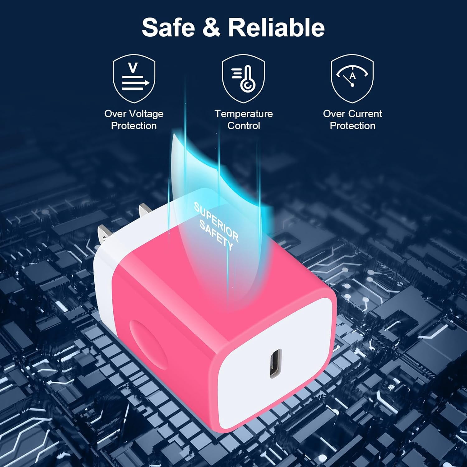 NeoMart Type C Phone Fast Charger for Samsung Galaxy Z Flip7 FE 7 6 5 4 3 Z Fold7 6 5 4 A16 5G A15 A35 A25 A55 A56 S25 Ultra S24 S23 S22 S21,9a,9 Pro XL Fold,9,8,Wall Charger Cube USB C Cable 6FT