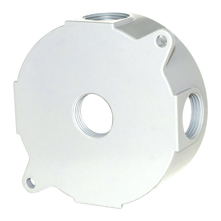 Sigma Engineered Solutions Metal Weatherproof New Work Round Electrical Box 143854BR At