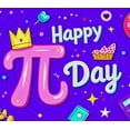 thumbnail image 4 of Colorful Pi Day Themed Banner with Crown Candy Cupcake and Math Elements Backdrop for Party Photography Props Classroom Decorations Festival Celebrations, 4 of 8