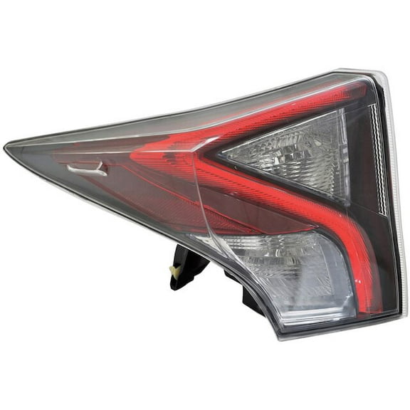 Left Upper Tail Light Assembly - Compatible with 2016 - 2018 Toyota Prius Hatchback 2017