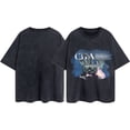 thumbnail image 3 of High Version Collection AMIRI T-shirt à Manches Courtes d'Été Imprimé Encre Fluide Éclaboussures Col Rond pour Hommes, 3 of 7