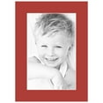 thumbnail image 2 of ArtToFrames 11x15" Deep Red Custom Mat for Picture Frame with Opening for 7x11" Photos. Mat Only, Frame Not Included (MAT-243), 2 of 5
