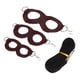 thumbnail image 2 of Cuerda De Correa Para Hámster, Cómoda, Duradera, Fácil De Usar, Arnés De Hámster, Cuero Artificial Para Planeadores De Miel ANGGREK Café, 2 of 8