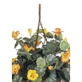 thumbnail image 3 of Nearly Natural 6025 Nasturtium Silk Hanging Basket, 3 of 5
