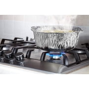 2.75 Qt Disposable Aluminum Cooking Pot with Lid, 3 Count