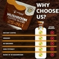 thumbnail image 5 of Mushroom Coffee Organic Instant 25-in-1, Lions Mane, Reishi,Chaga, Keto-Friendly, Smooth Flavor, Non-GMO, 90 Servings, 5 of 9