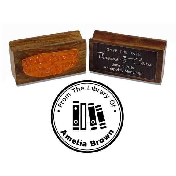 Printtoo ORIGINAL Self Inking Rubber Stamp Office Stationary Stamp-Red