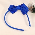 thumbnail image 7 of Unique Bargains Bow Hairbands Bowknot Headband Non-slip Fashion Blue 0.35 Inch Wide Headband for Girl Women, 7 of 7